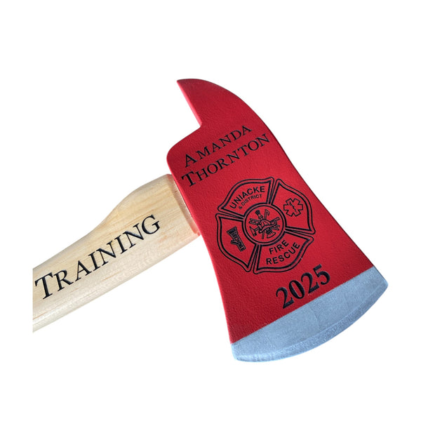Custom Firefighter Axe Award – Handcrafted & Personalized