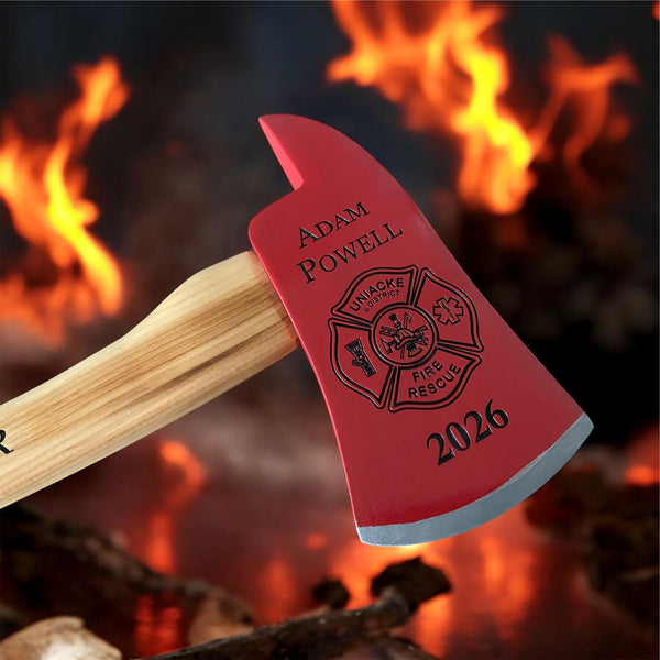 Custom Firefighter Axe Award – Handcrafted & Personalized