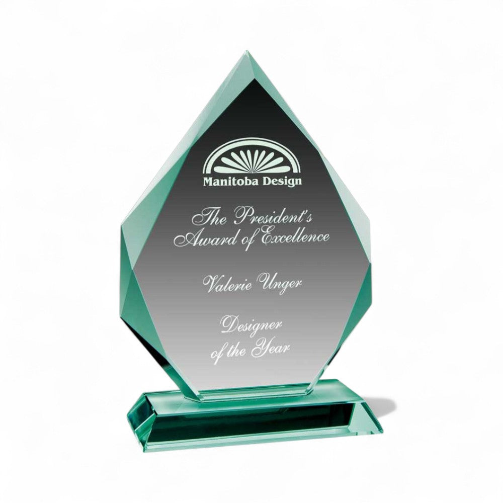 Glass Arrowhead Award – 7.5"