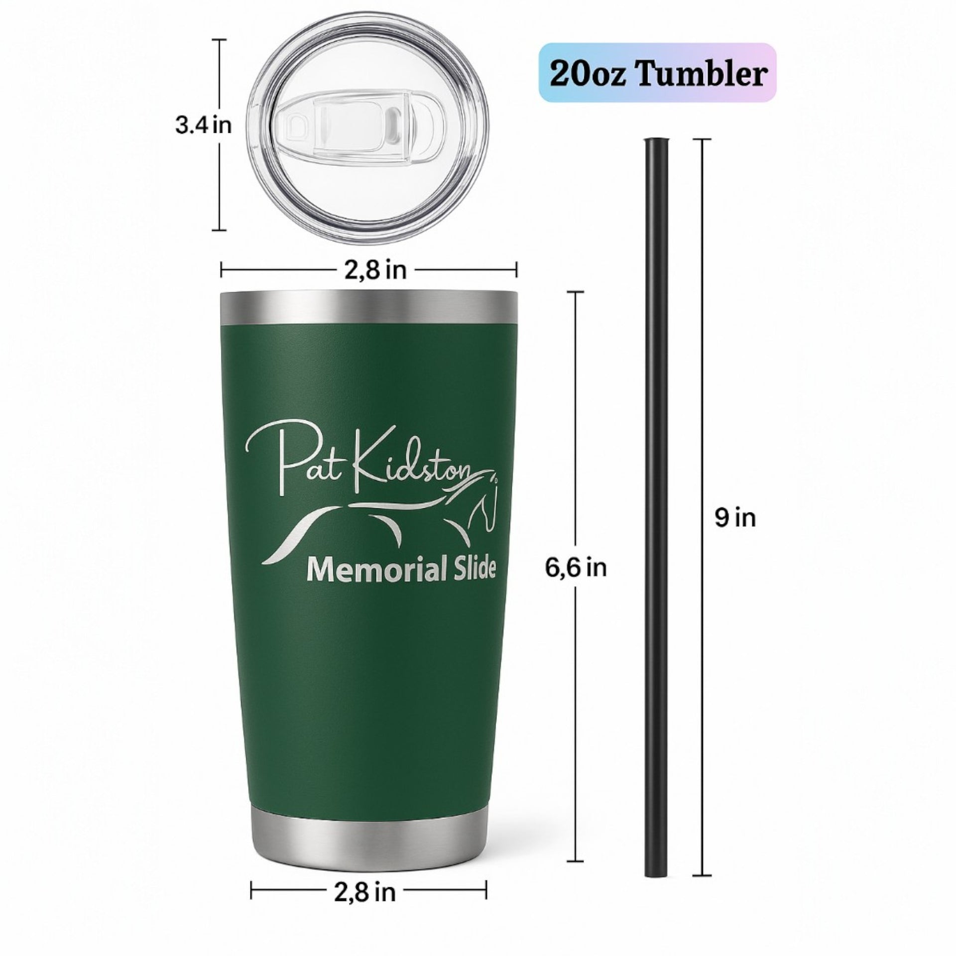 Custom Engraved 20oz Stainless Steel Tumbler – Personalized Gift ☕❄️