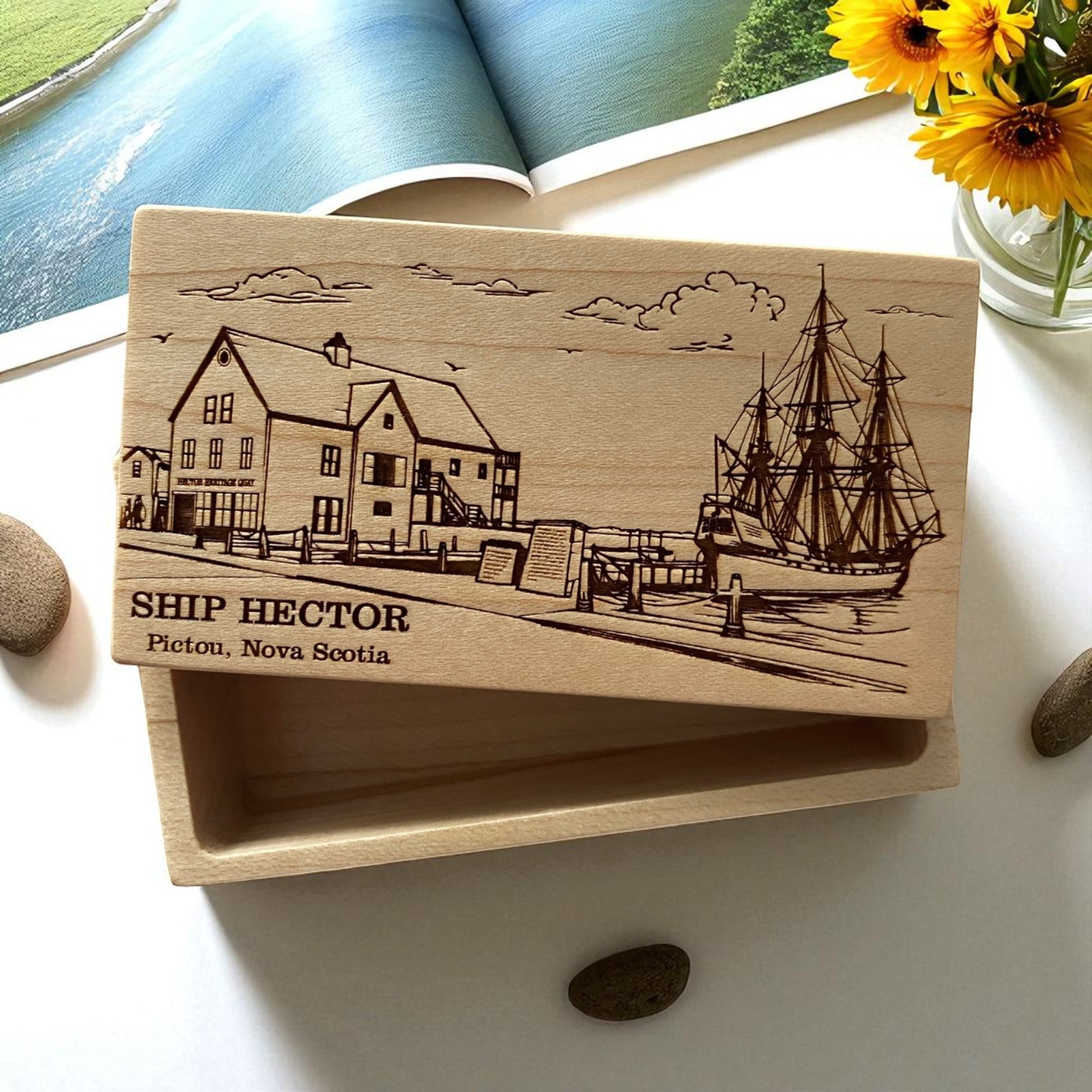 Nightwish Memory Box2 Box3 専用 Small Wooden Memory Box – Handcrafted Travel Keepsake – Custom Cuts