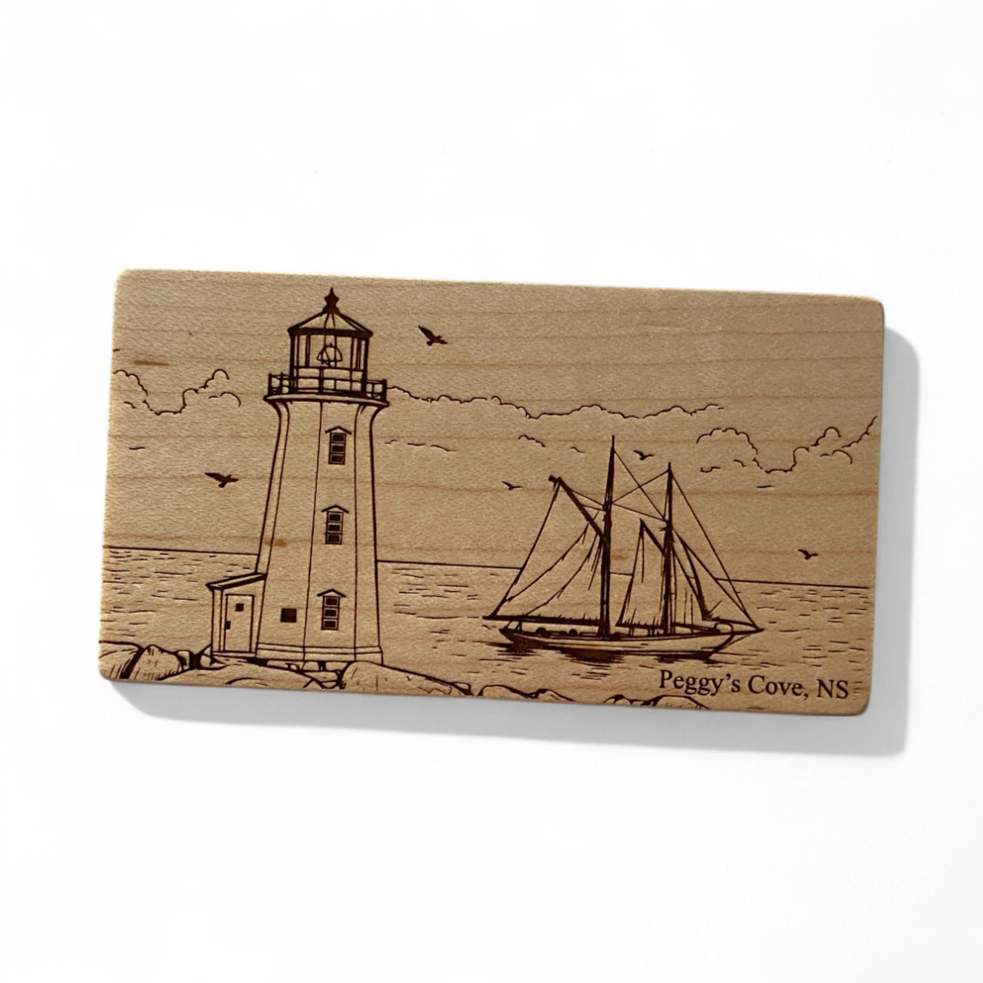 Engraved Wooden Memory Box – Canadian Landmark Collection