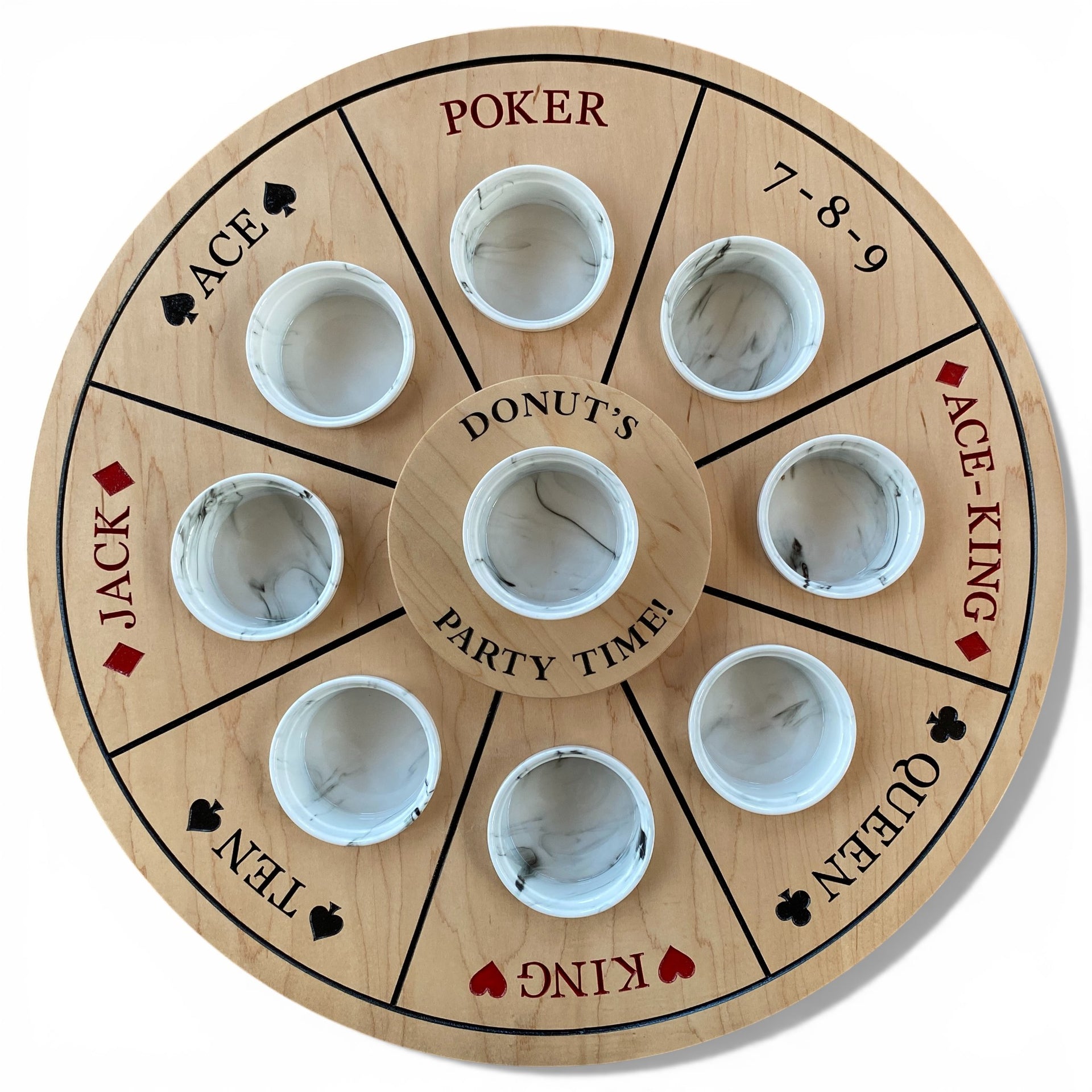 Handcrafted Rummoli Board Game – Engraved & Customizable 🎲♠️