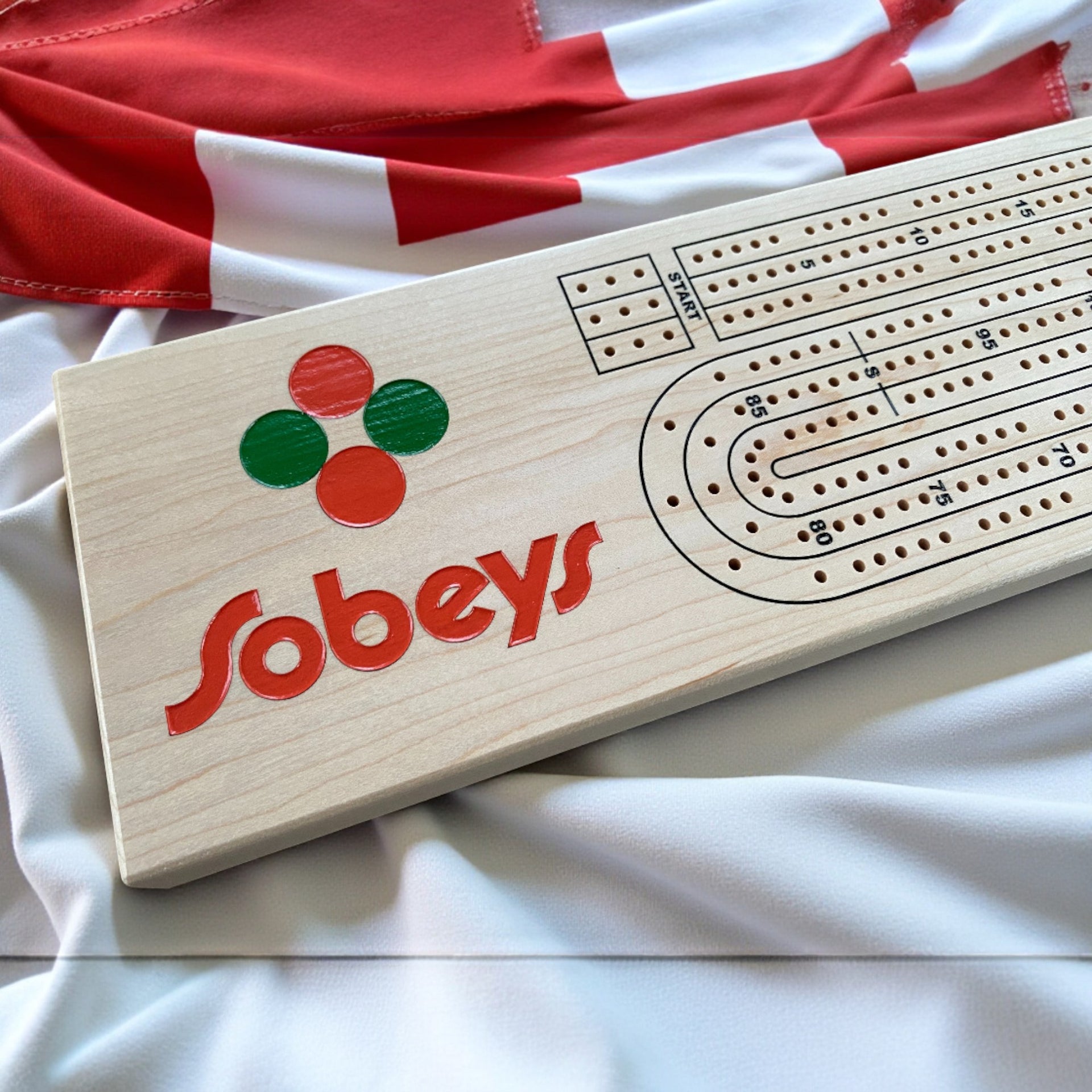 Custom Cribbage Board – Personalized Engraving, Hand-Painted or Natural 🎲✨